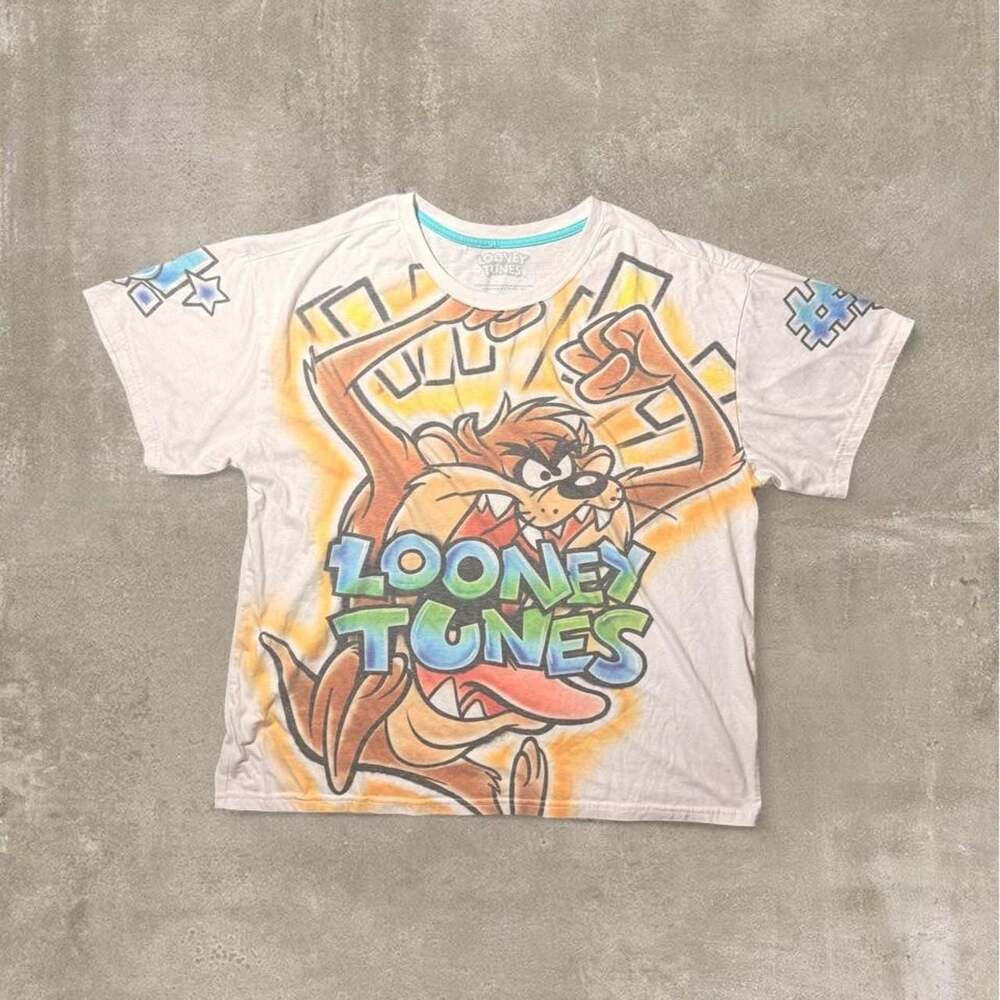 Looney Tunes Taz Tasmanian Devil All Over Print Graphic T-Shirt